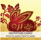 Invitation Card/ Postcard/ Tentcard